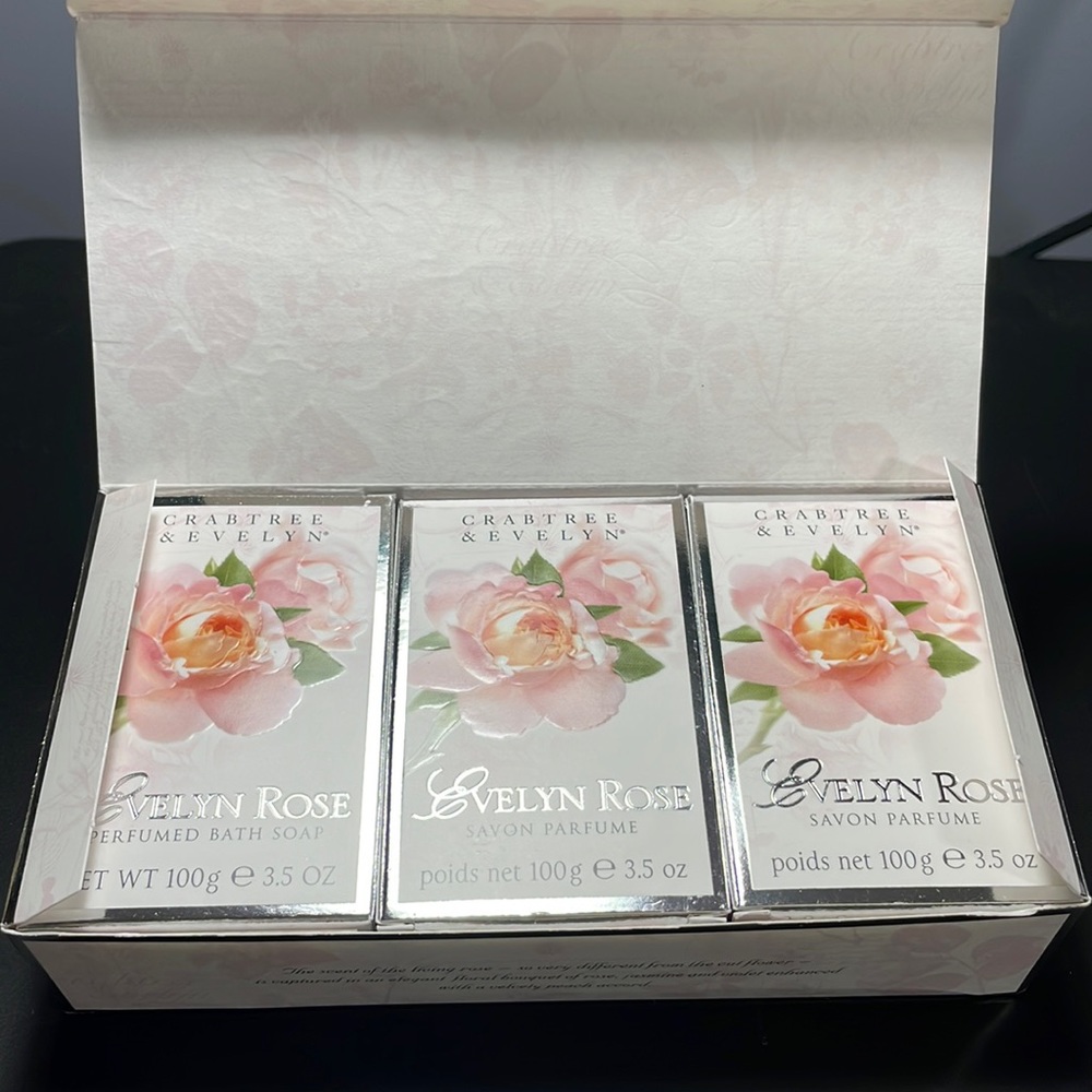 Crabtree & Evelyn Evelyn Rose Bath Soap